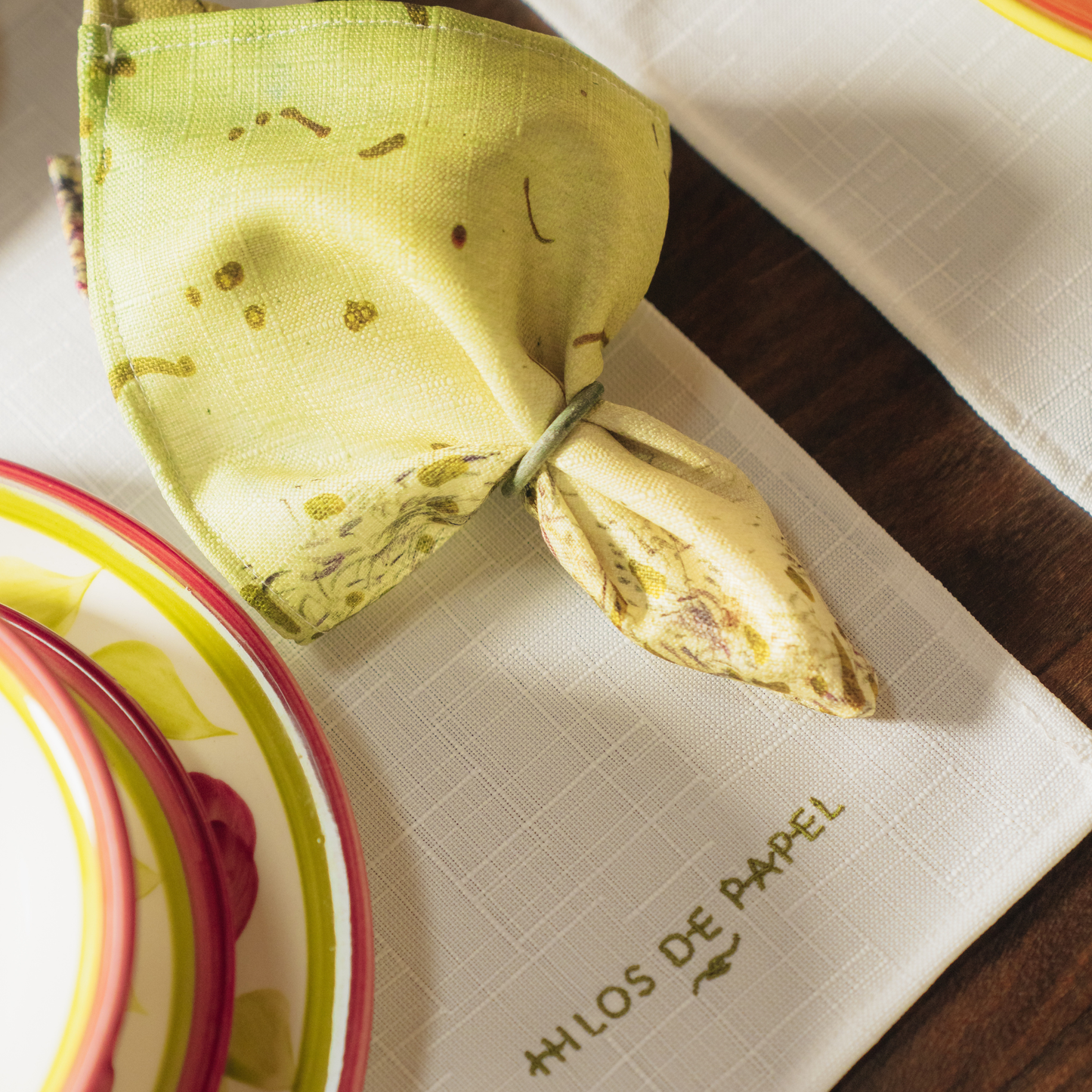 SERVILLETA GARDEN LINO